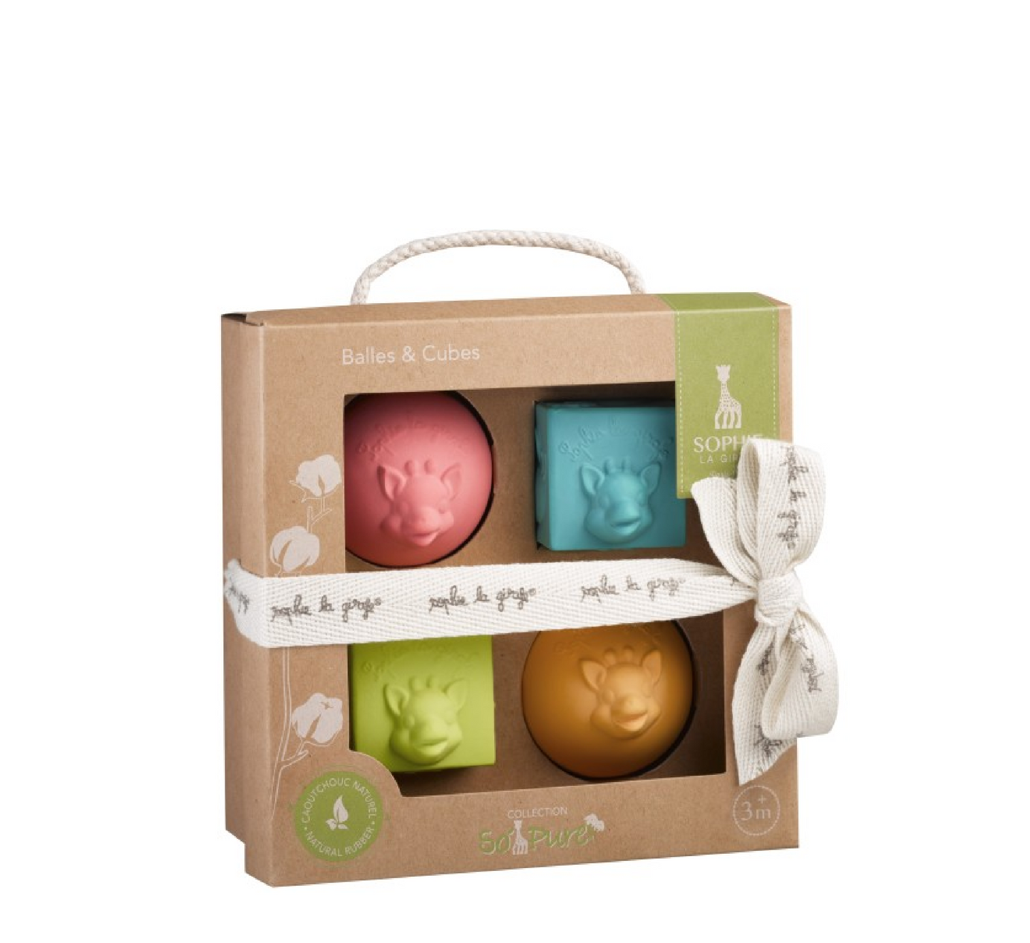 Sophie La Girafe 2 Balls & 2 Cubes 3m+