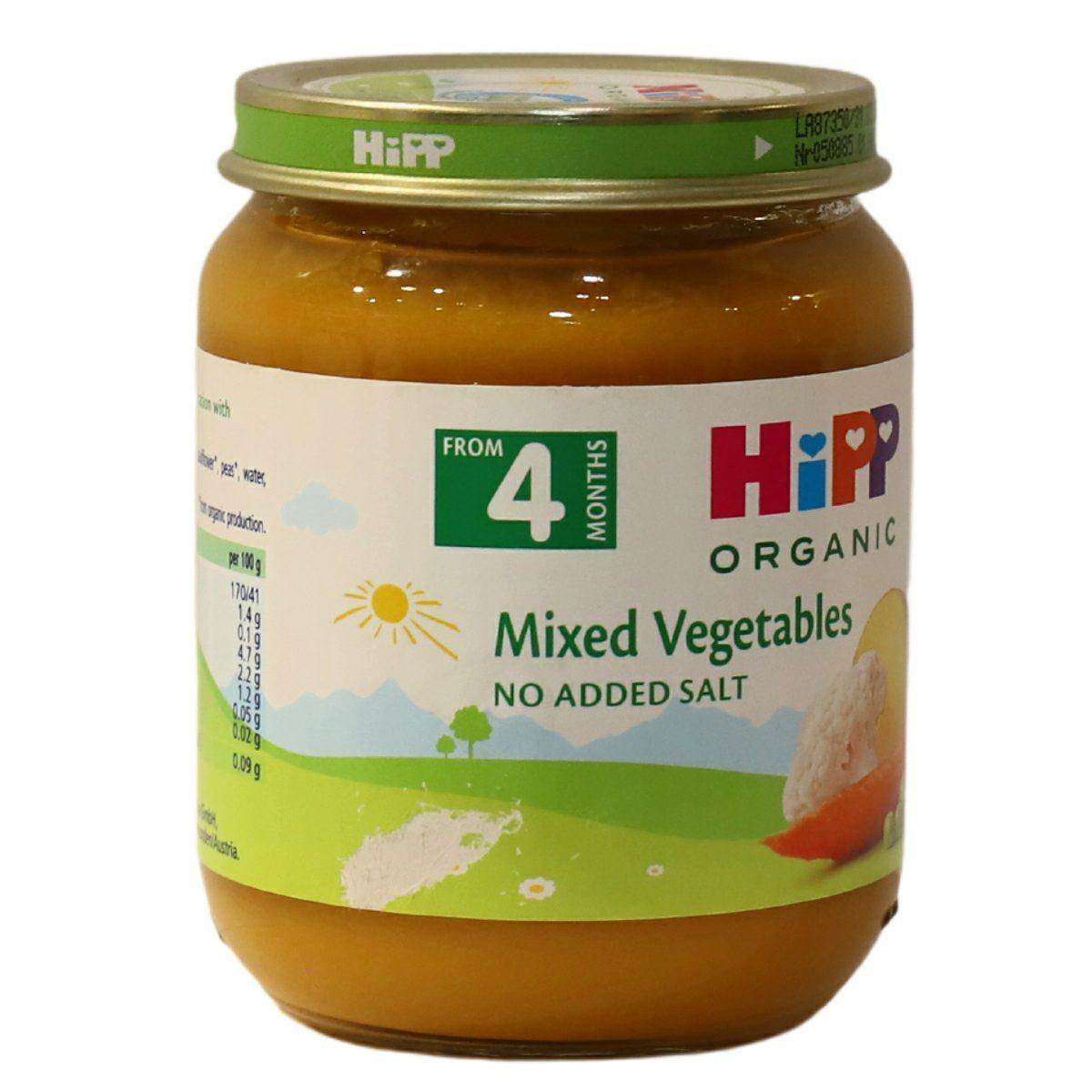 Hipp Mixed Vegetables 4M+ 125g