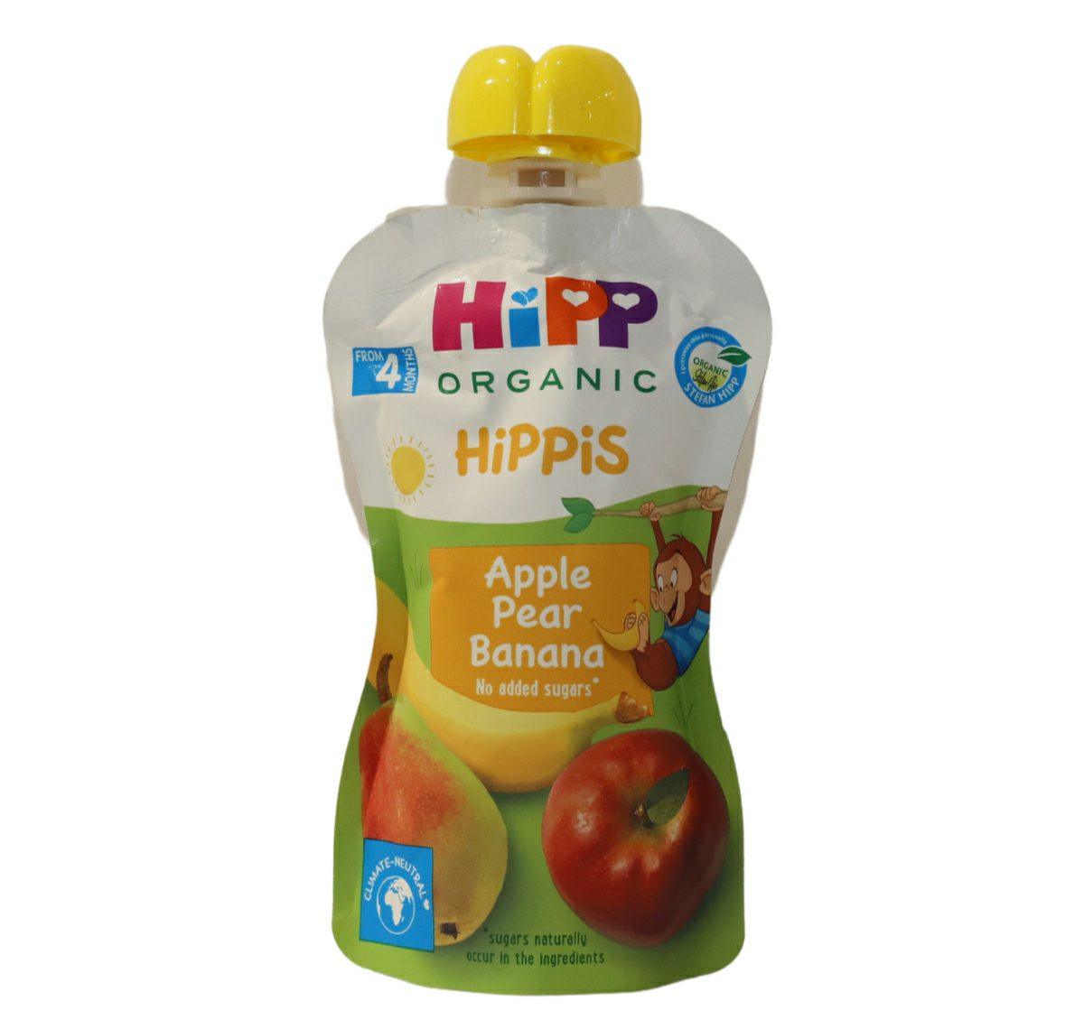 Hippis Pouch Apple Pear Banana 4M+