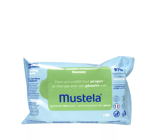Mustela Cleansing Wipes 60 cope