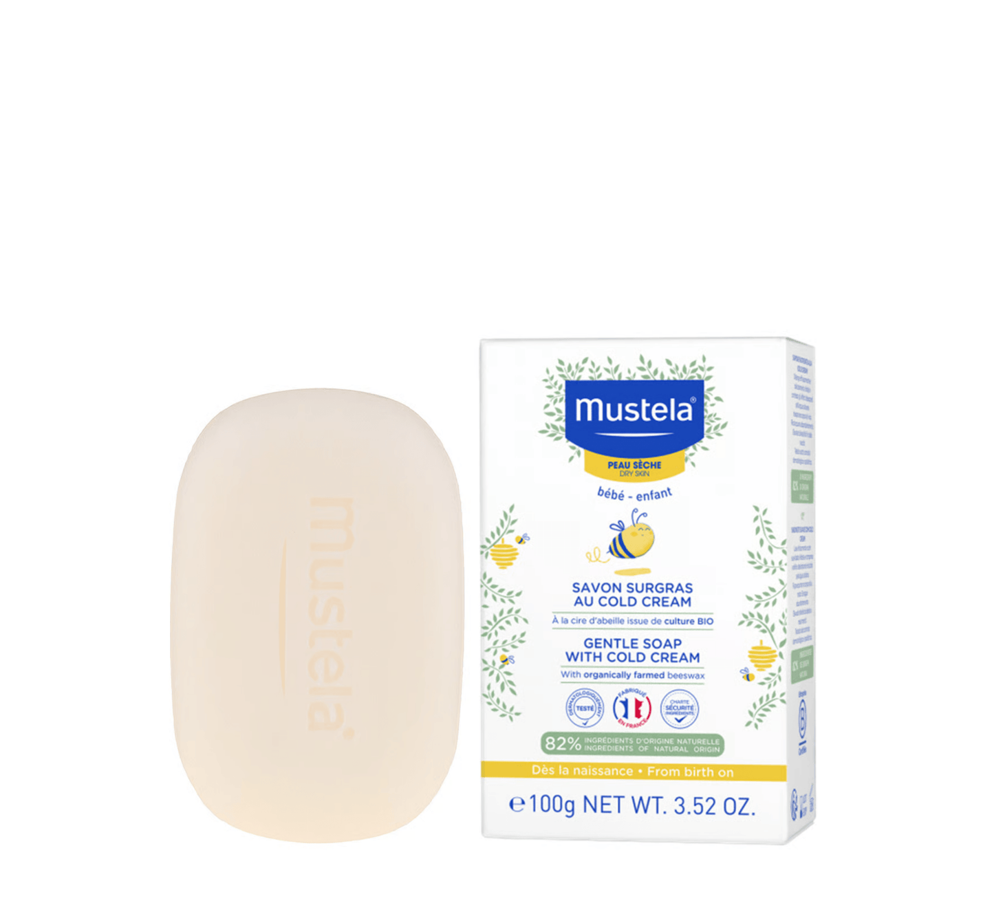 Mustela Gentle Soap With Cold Cream