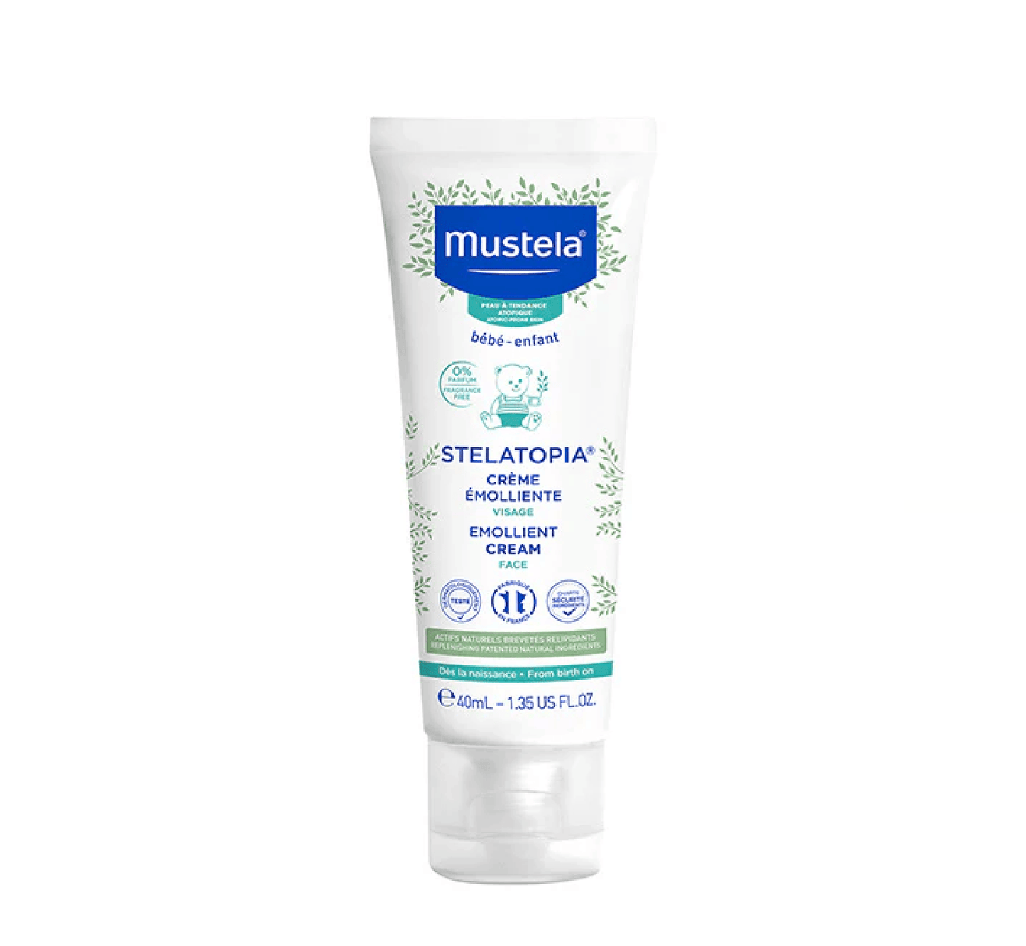Mustela Stelatopia Emollient Face Cream (*40ml)