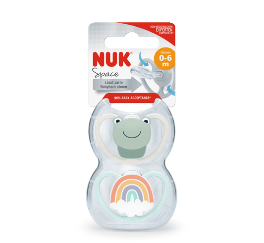 NUK Biberon Rrens Silikon Space