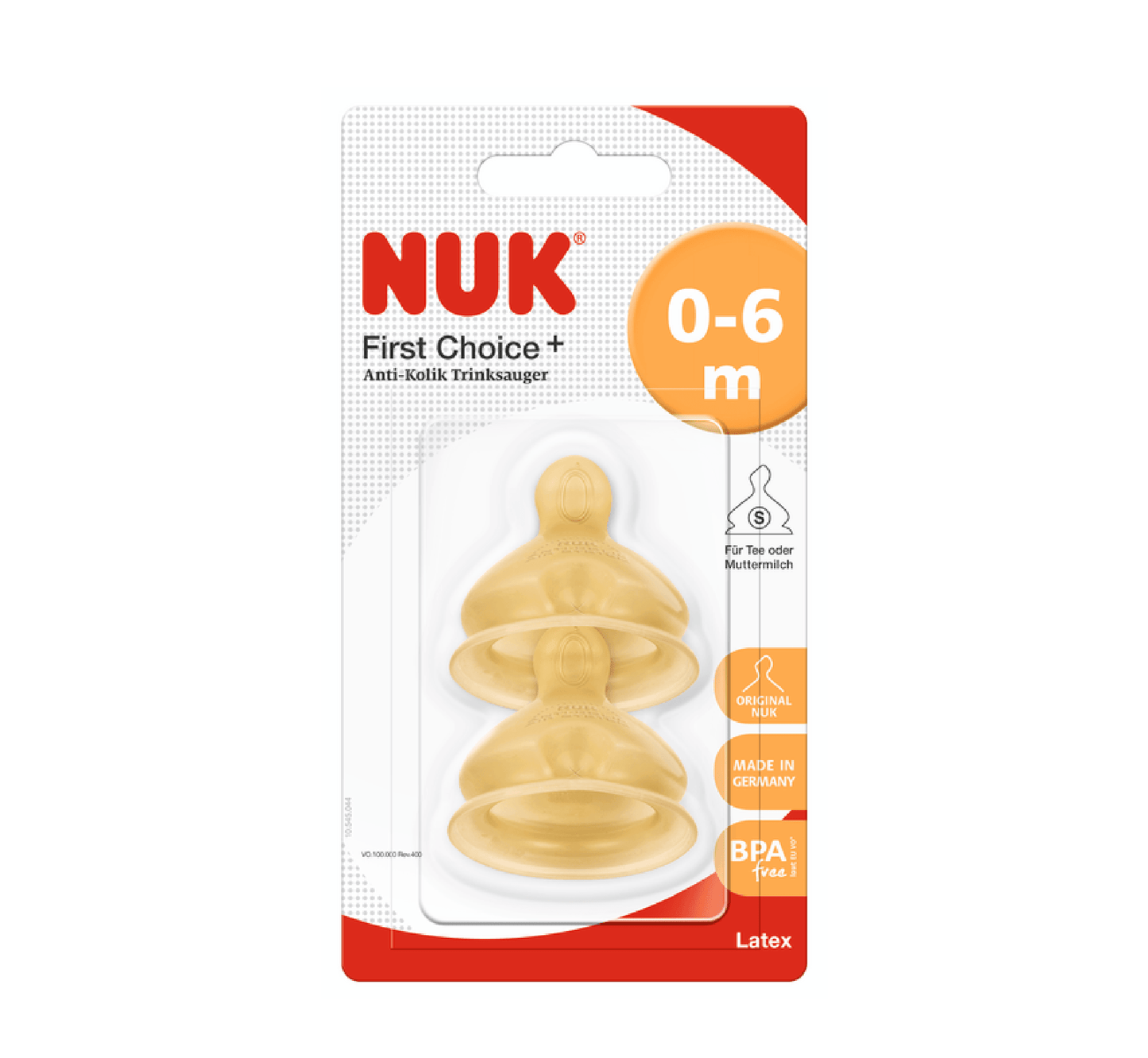 NUK First Choice Biberon Ushqyes Latex