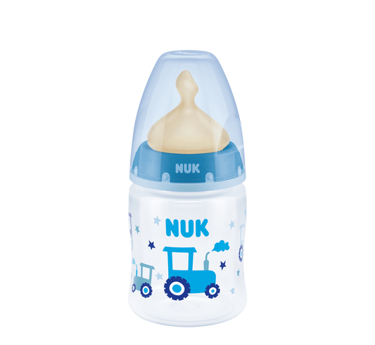NUK Shishe Plastike First Choice+ Latex Temp.Control (0-6M)