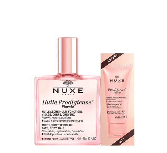 Nuxe-Huile sèche multi-fonctions 100ml + Gelée de douche Prodigieux Floral 30ml Prodigieux® Floral Nuxe