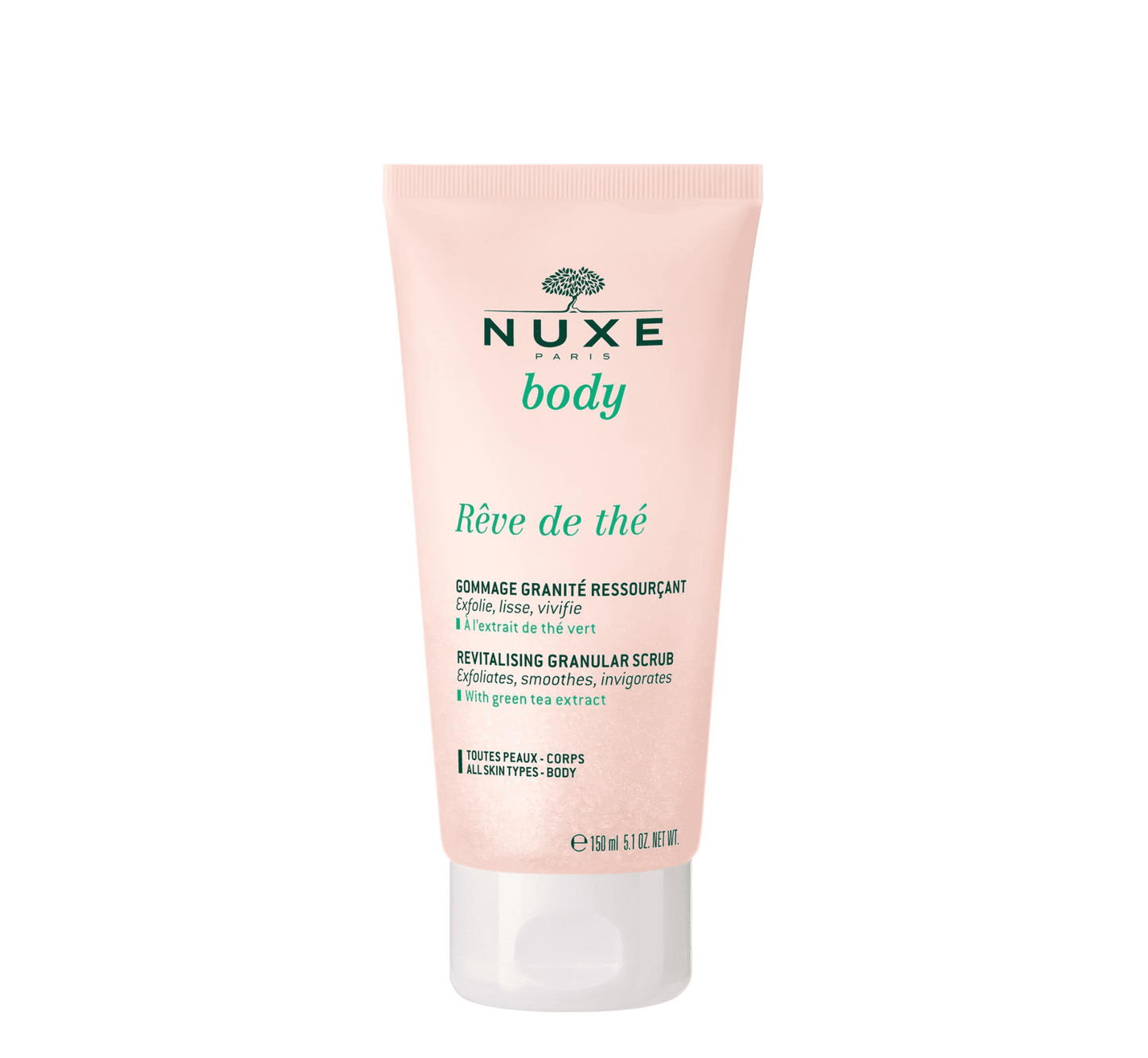 Nuxe Rêve de Thé-  Revitalising Granular Scrub  (*150ml)