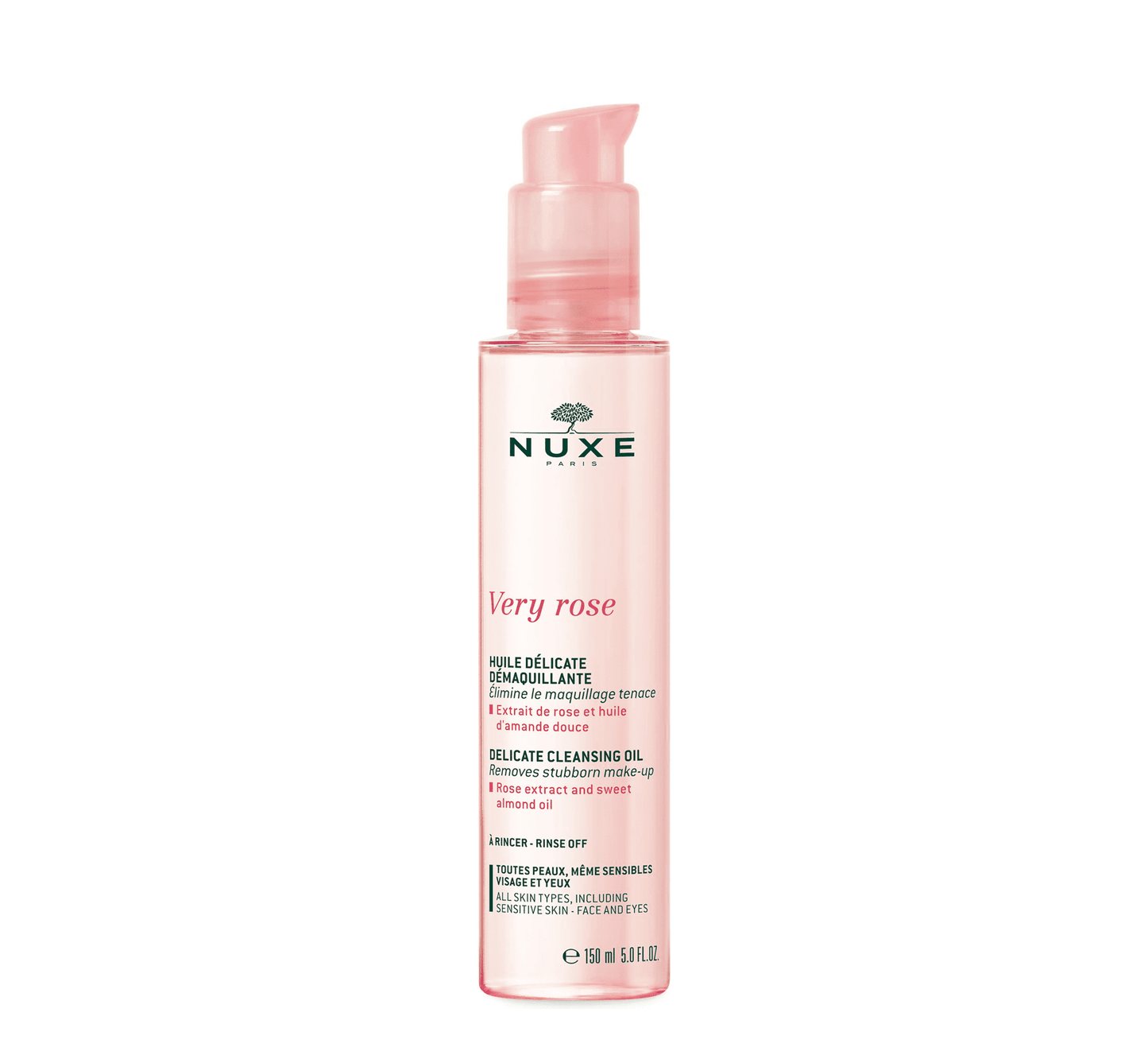 Nuxe Very Rose - Delicate Cleansing Oil (*150ml)