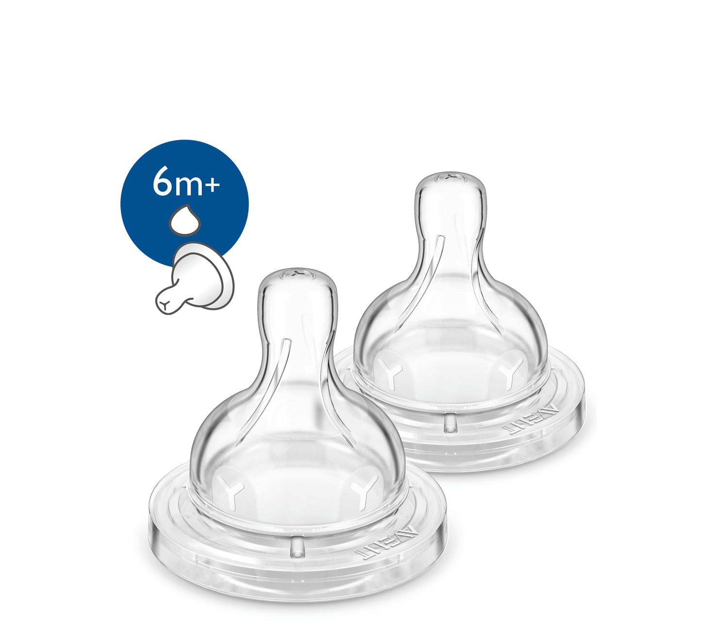 PHILIPS AVENT SCF 636/27 BIBERON USHQYES *2COPE 6M+